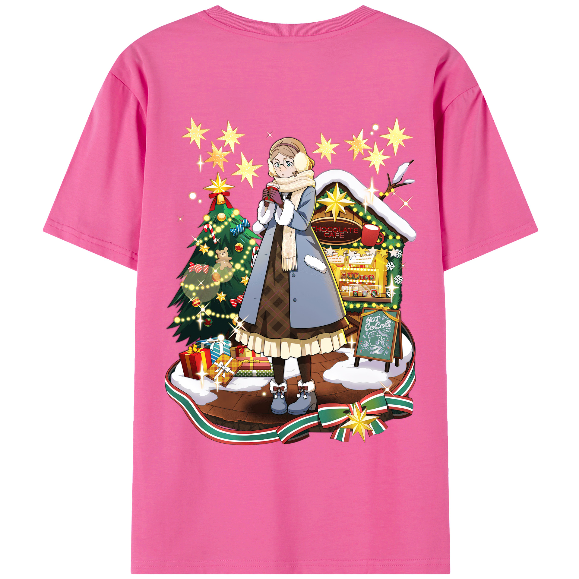（画像用） 文豪ストレイドッグス Bungo Stray Dogs レディース半袖Tシャツ(バックプリント)
